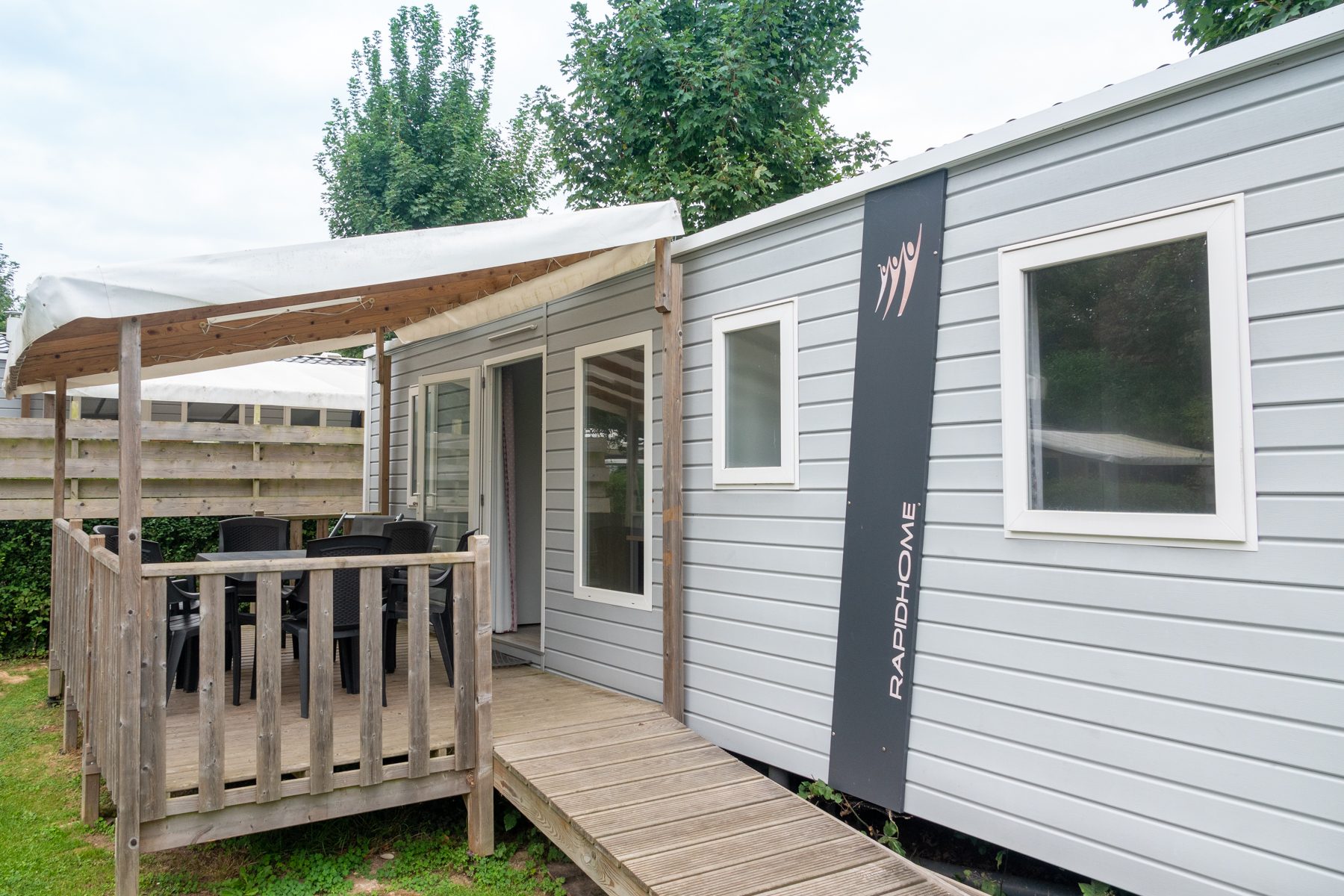 Mobil-home à Étretat : Famille 3 chambres du Camping Abijune